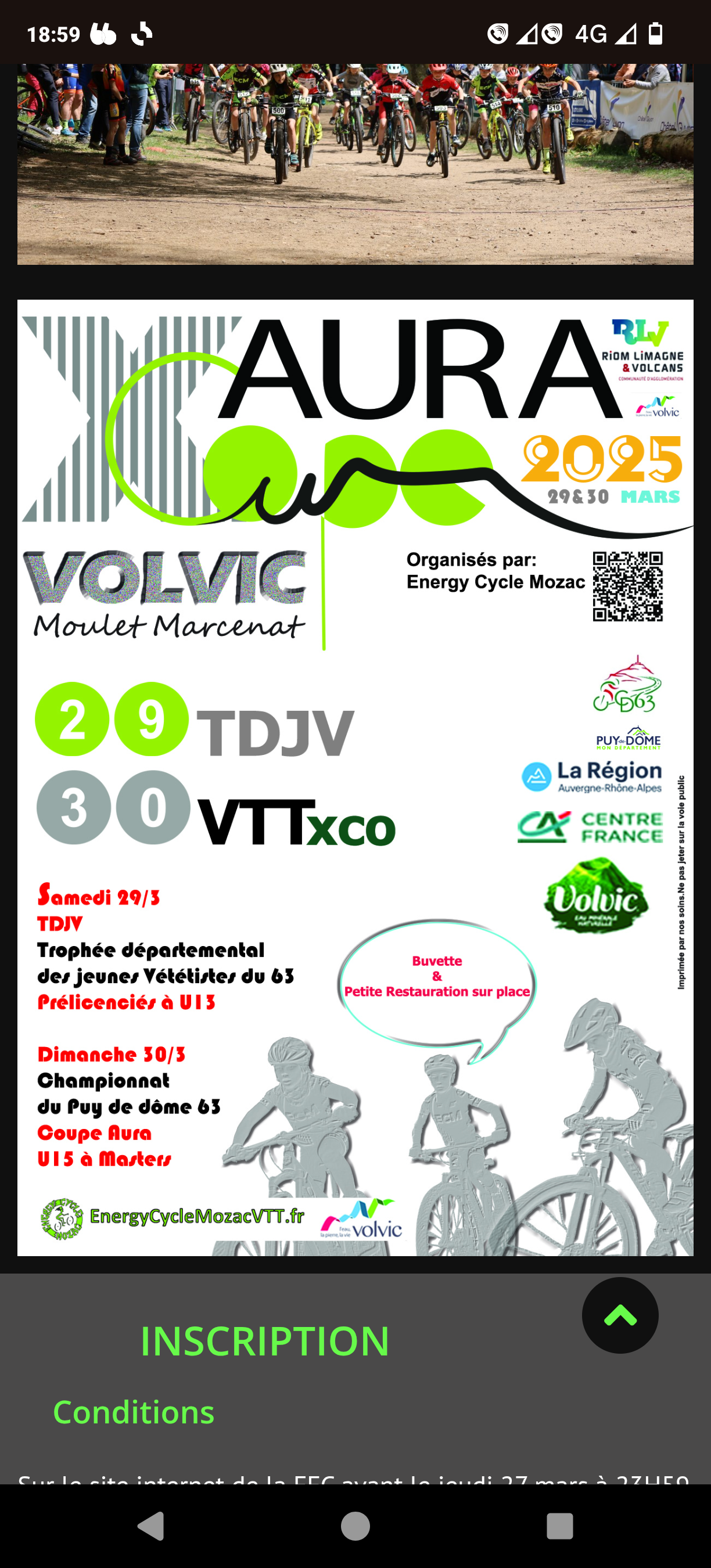 TDJV 63 Ecole de VTT U7 à U13