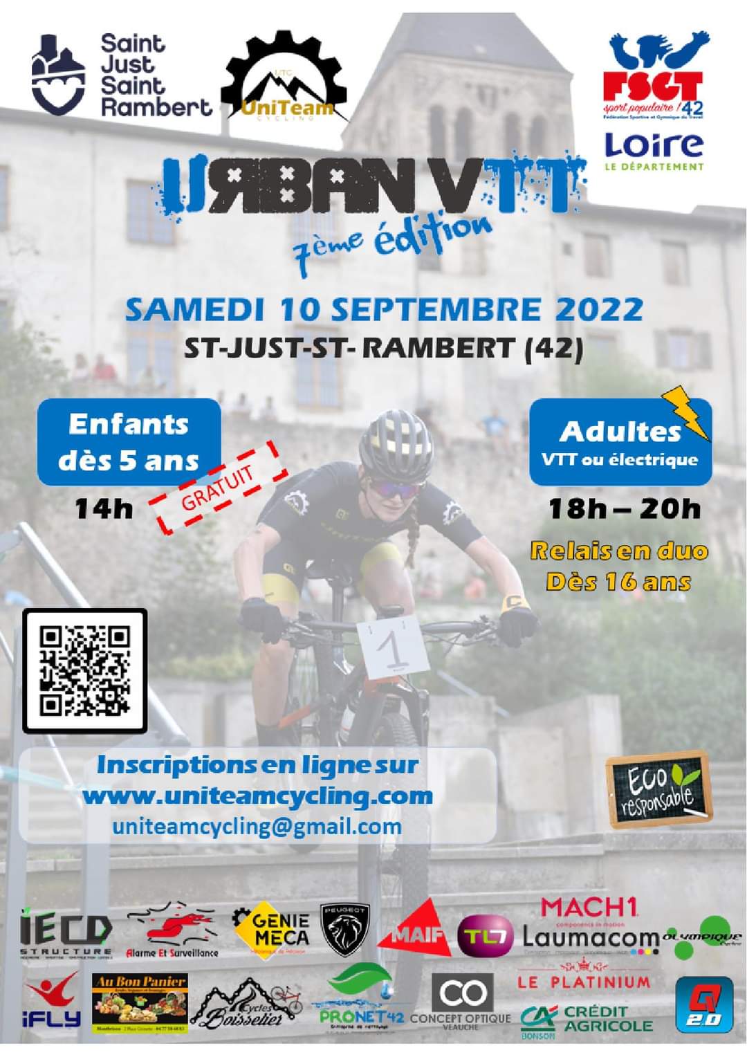 Urban Trail Vtt - St Just St Rambert (42) -