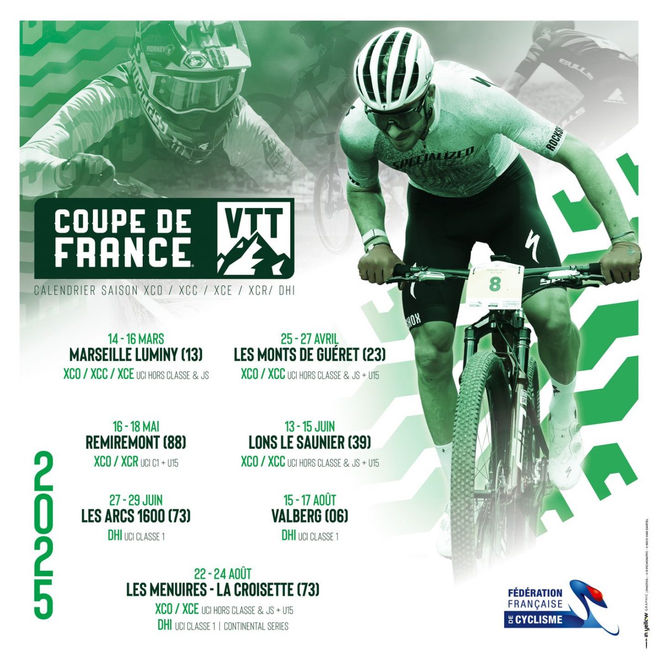 Coupe de France VTT Les Monts de Guéret (Inscription individuelle)