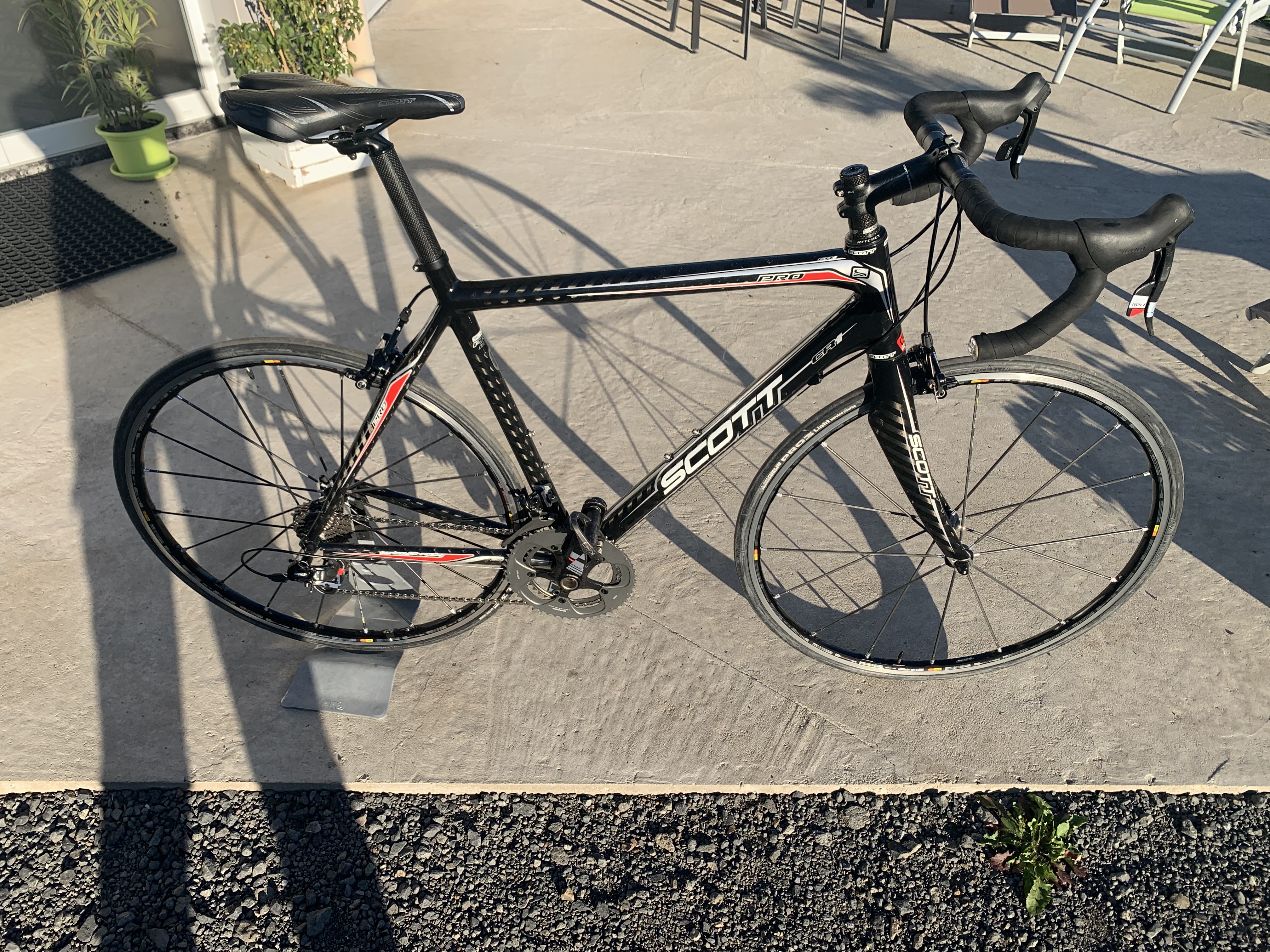 VELO ROUTE SCOTT CR1 CARBONE