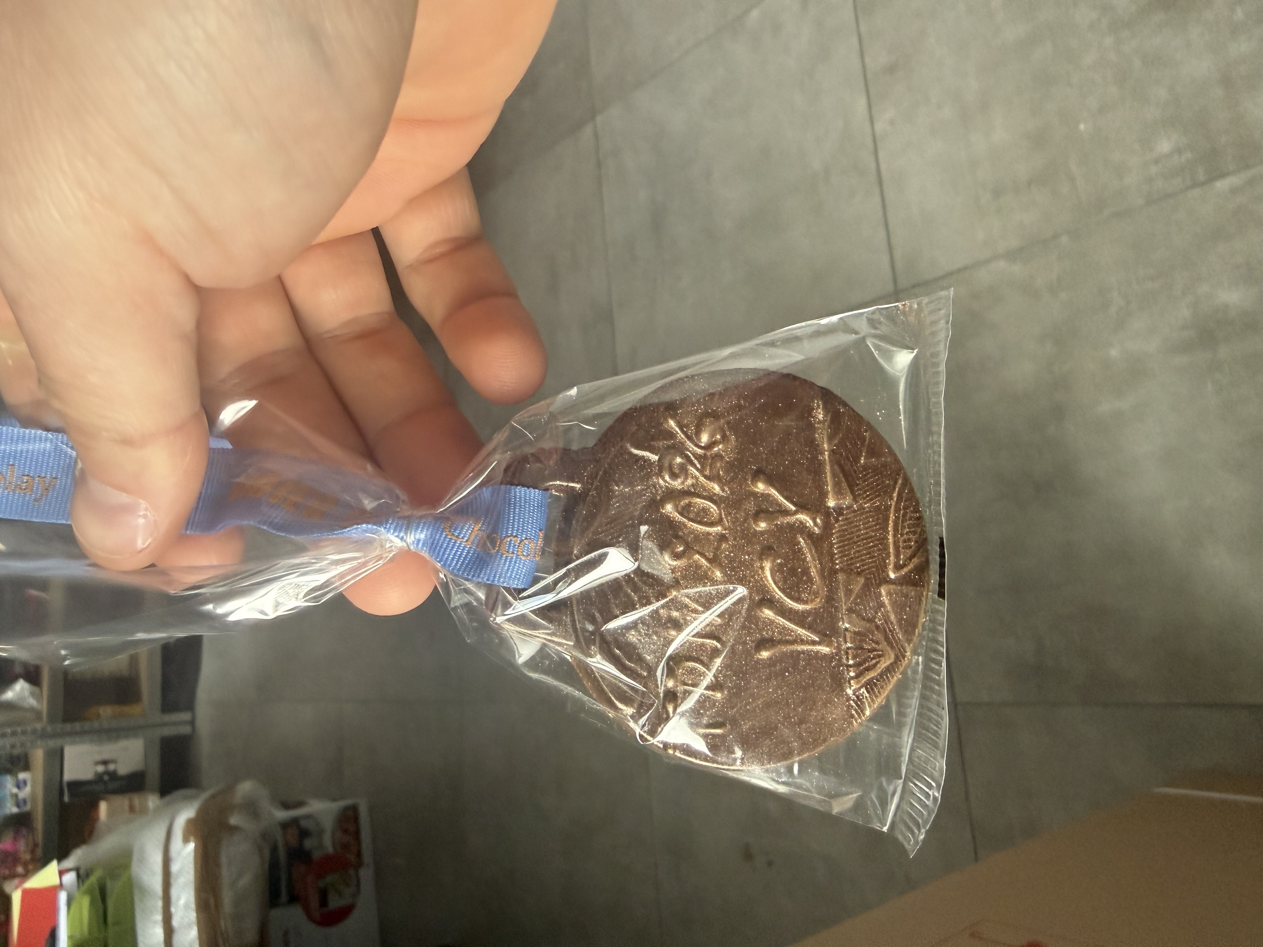 Médaille en chocolat