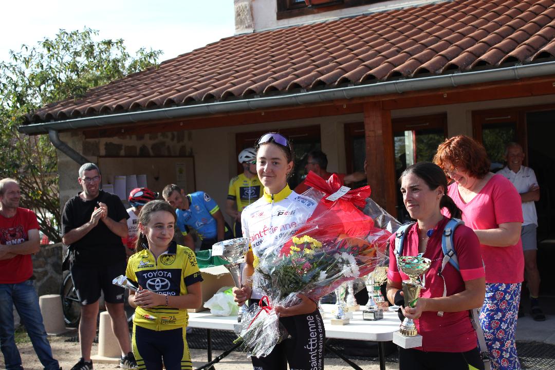 Podium Scratch féminin