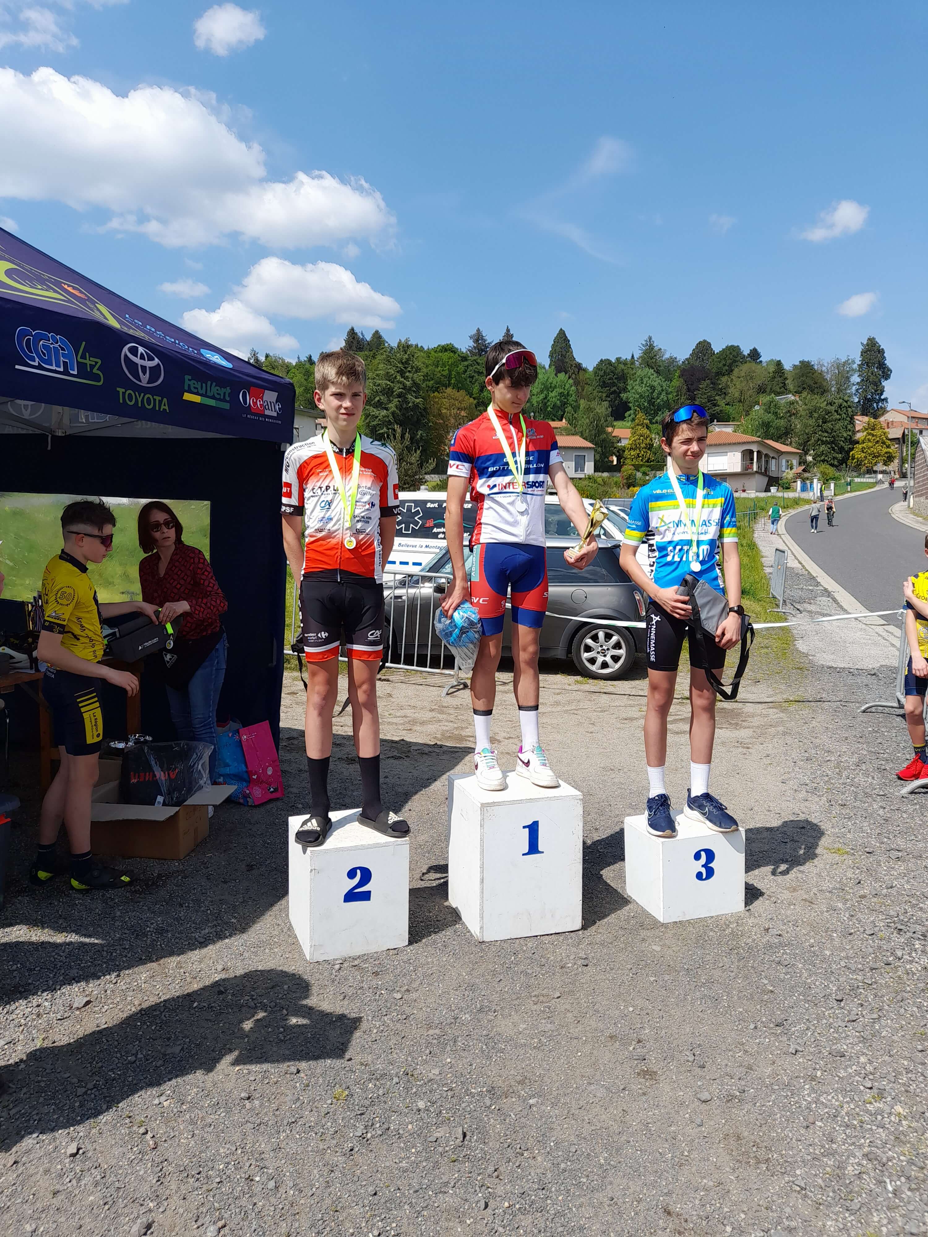 Podium U15