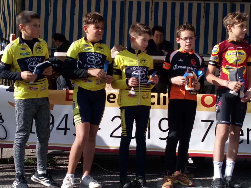 L'école de vélo du Vélo Club du Velay se distingue au cyclo-cross de Firminy Vert