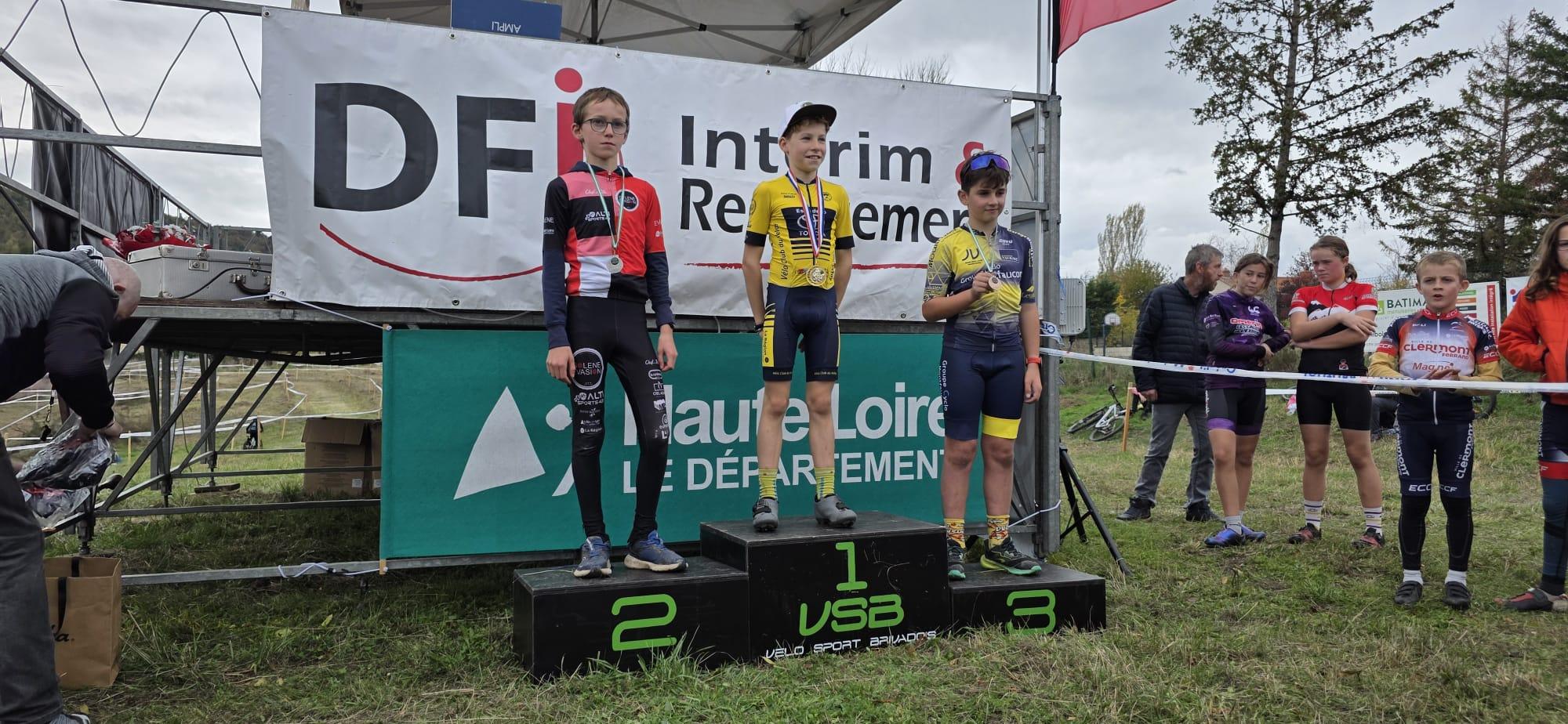 Cyclo-cross : Cascade de victoires et de titres départementaux pour le Vélo Club du Velay