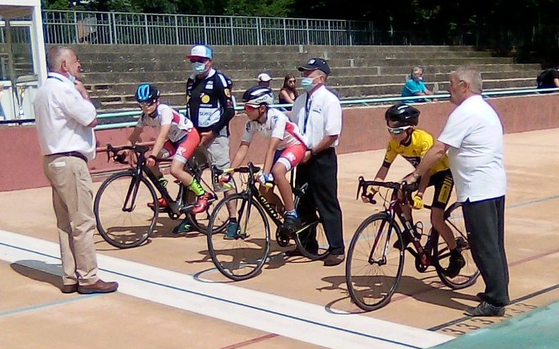 Antoine Bonnaud en piste