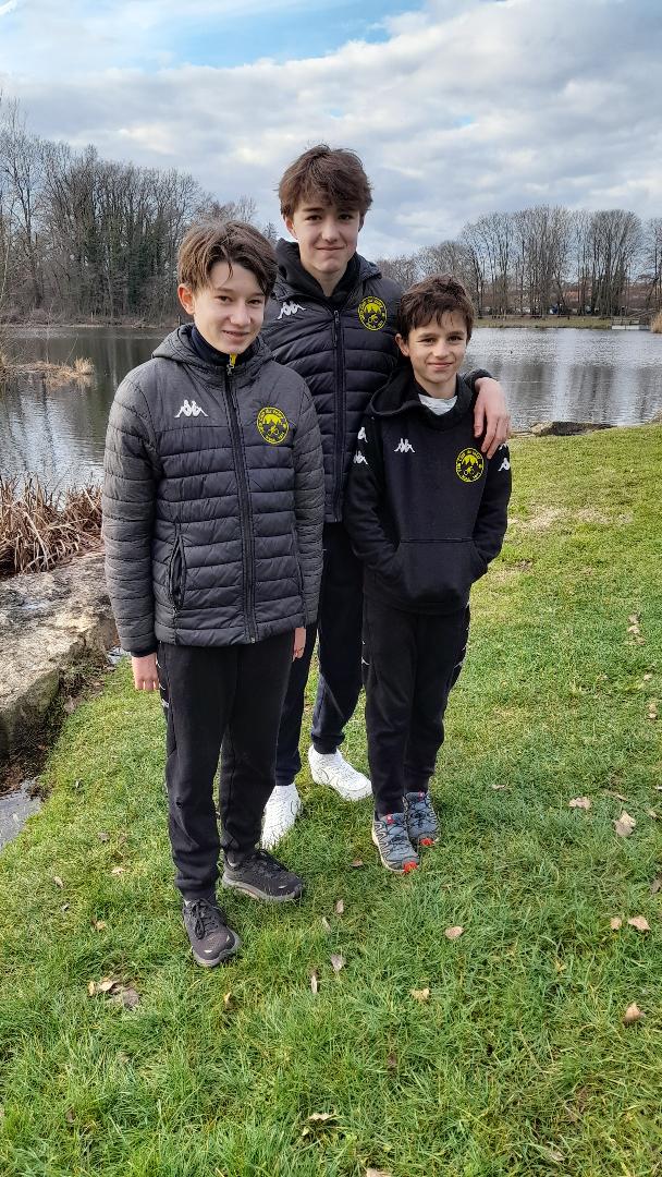 Antoine, Léo et Elio