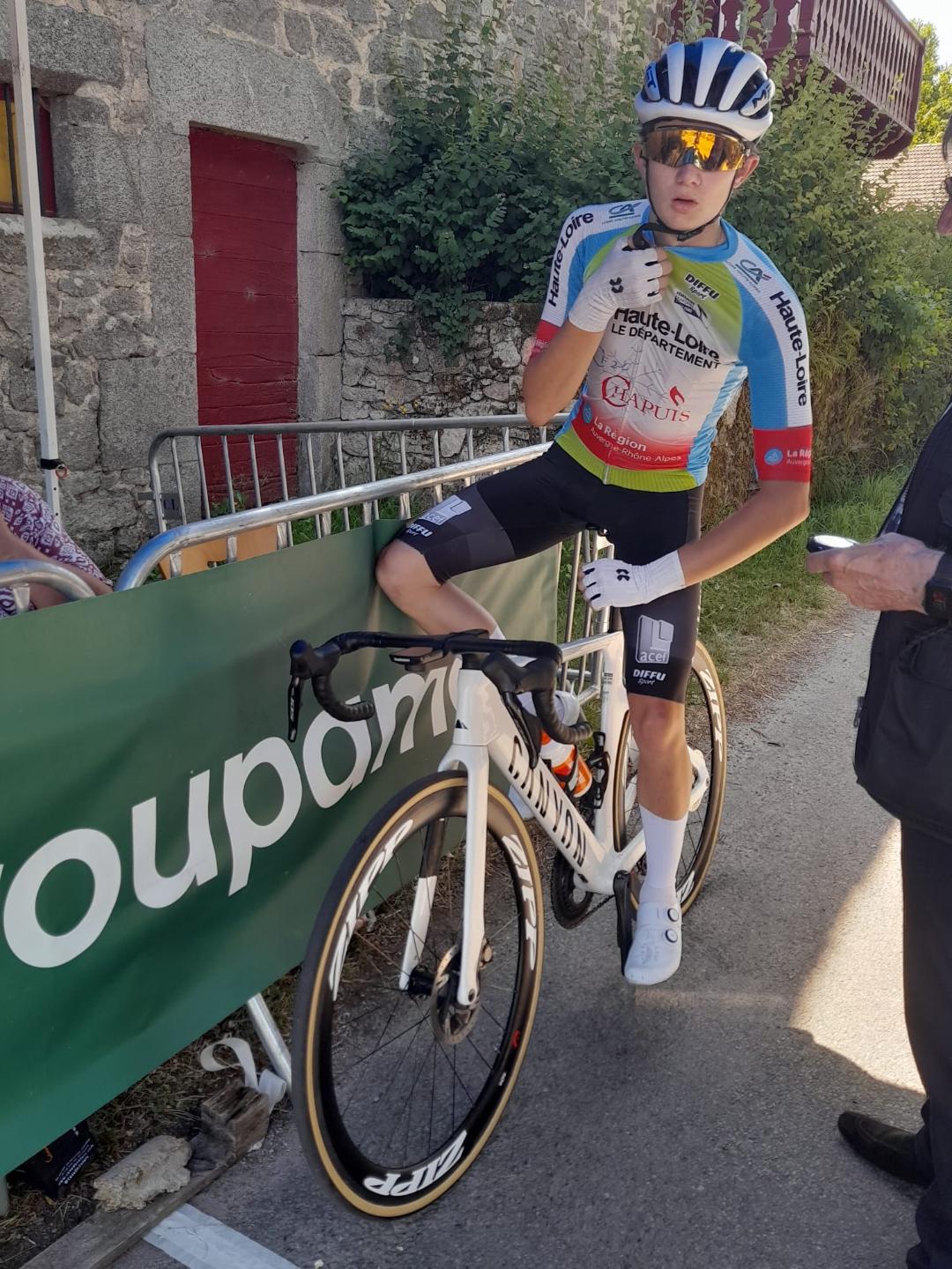 Antoine au départ