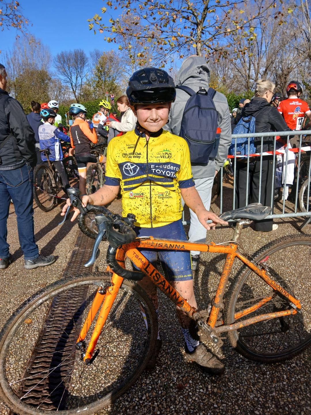 Antoine tout sourire