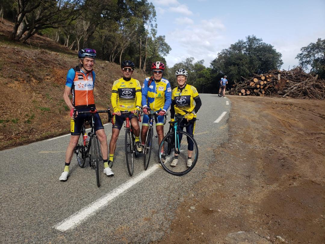 Stage de pré-saison et reprise des courses sur route pour le Vélo Club du Velay