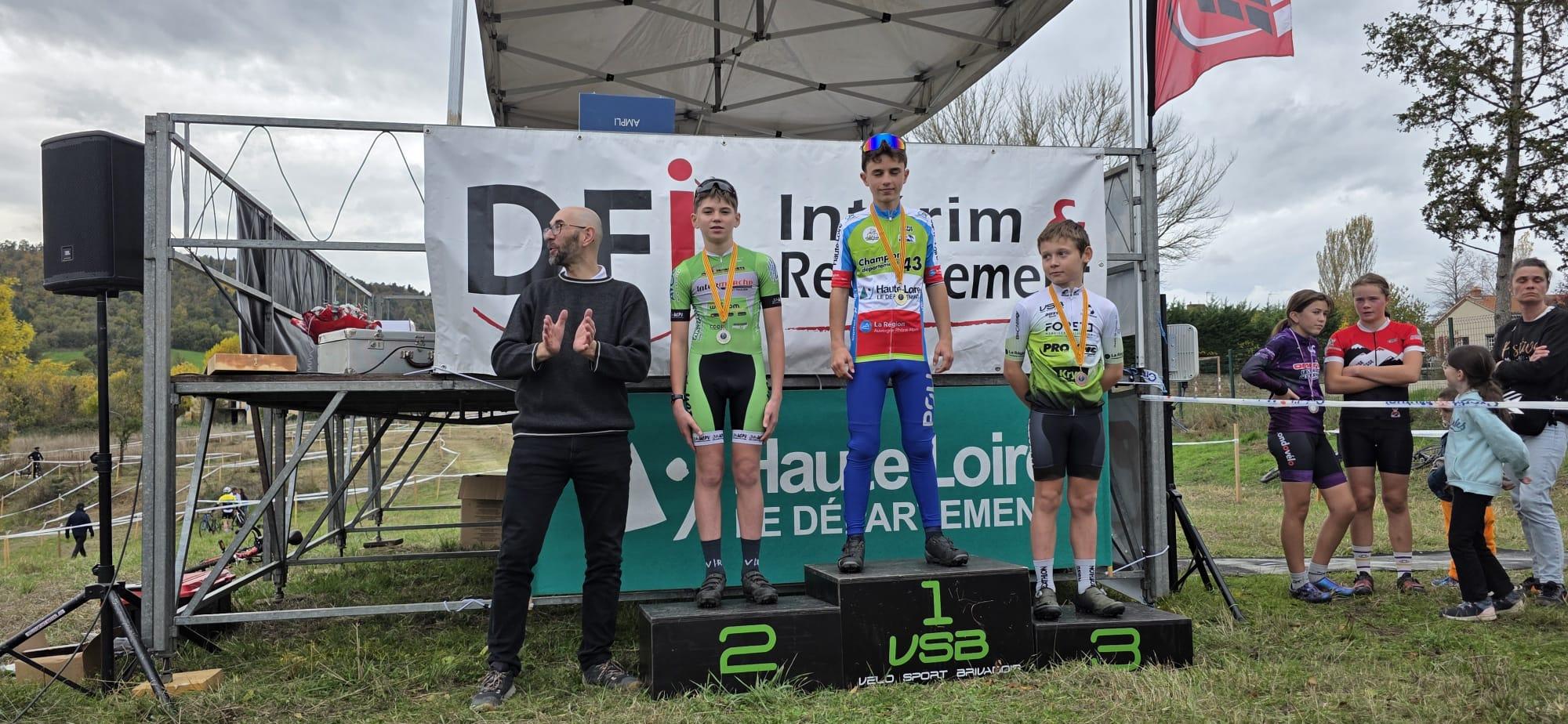 Cyclo-cross : Cascade de victoires et de titres départementaux pour le Vélo Club du Velay