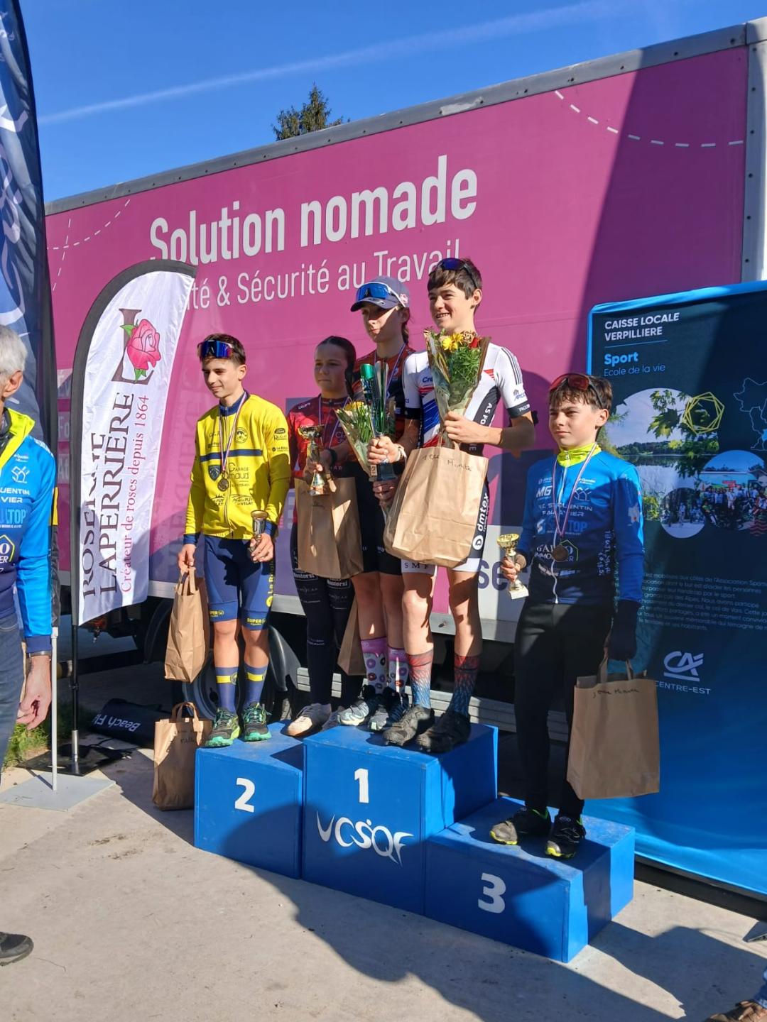 Elio deuxième à Saint-Quentin Fallavier