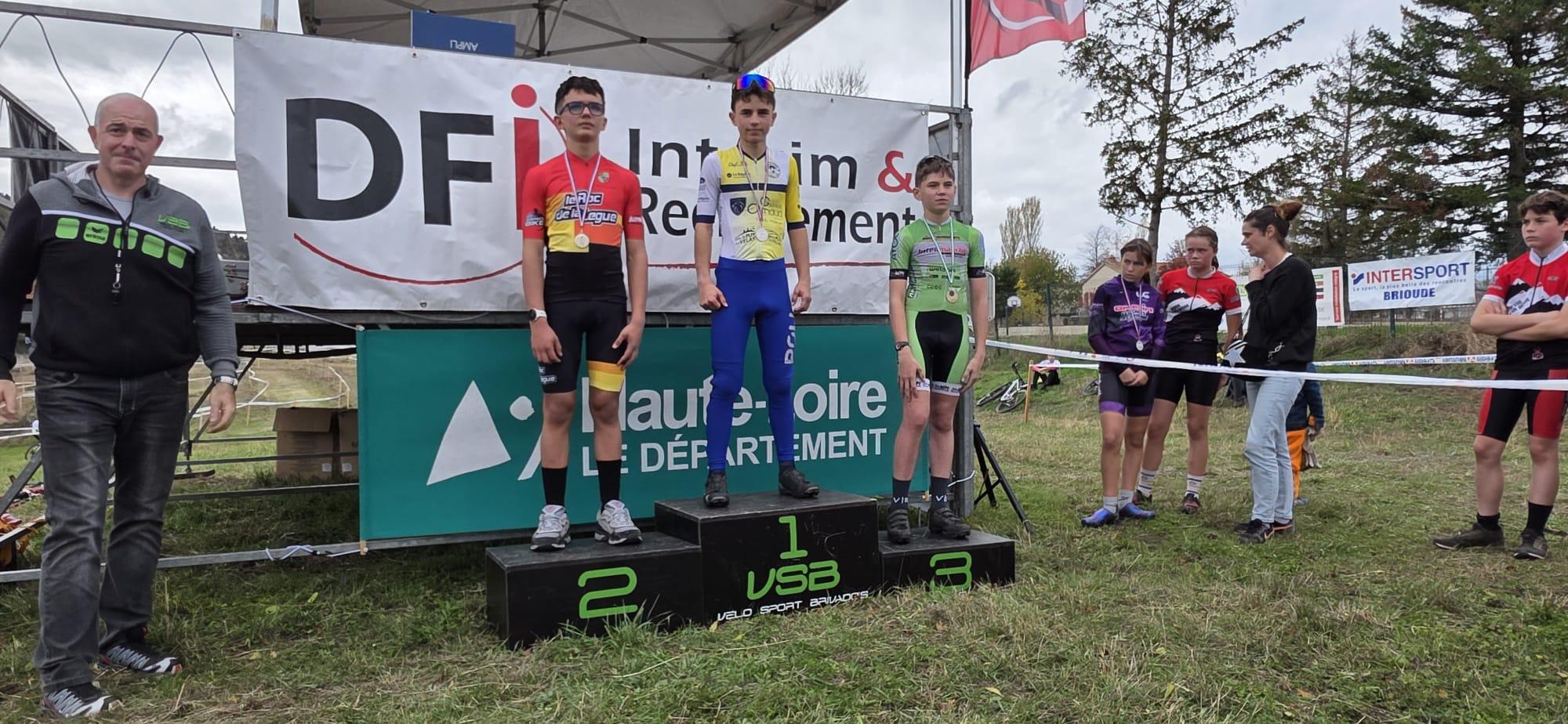 Cyclo-cross : Cascade de victoires et de titres départementaux pour le Vélo Club du Velay