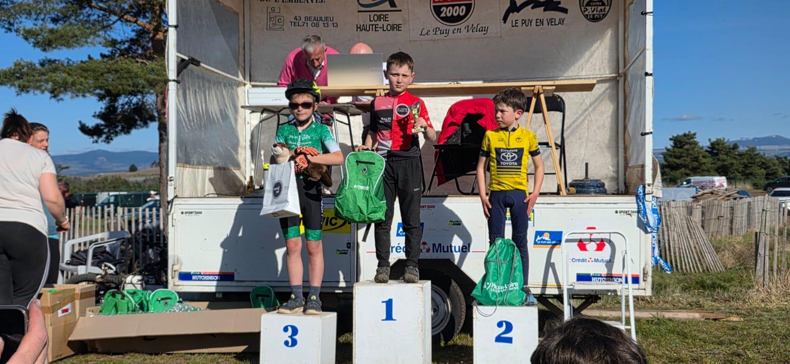 Le Vélo Club du Velay brille sur tous les tableaux au TDJV d'Eycenac