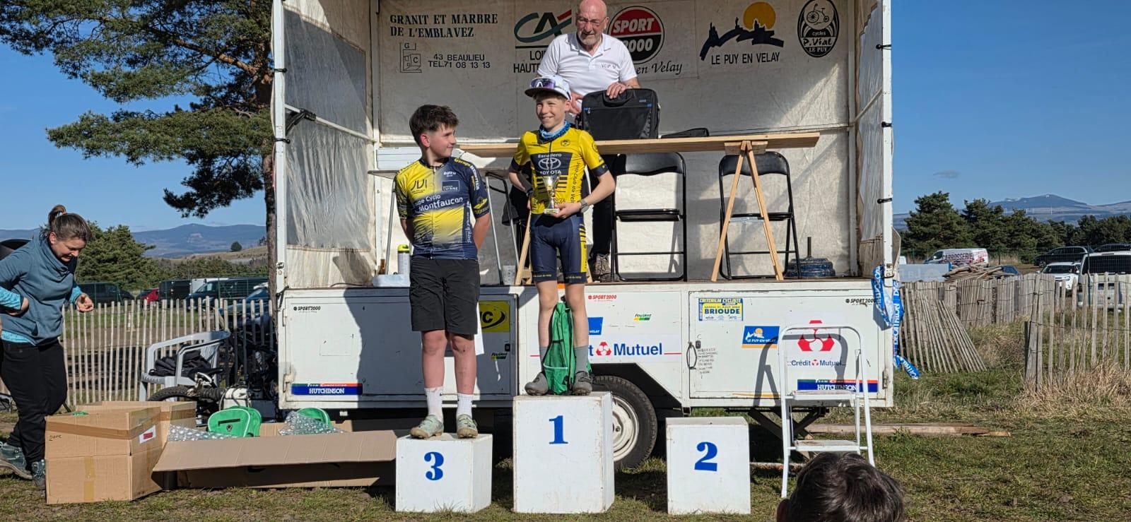 Le Vélo Club du Velay brille sur tous les tableaux au TDJV d'Eycenac