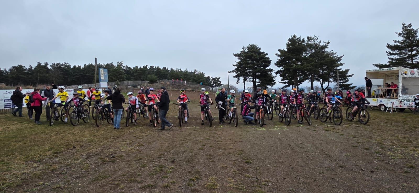 Le Vélo Club du Velay brille sur tous les tableaux au TDJV d'Eycenac