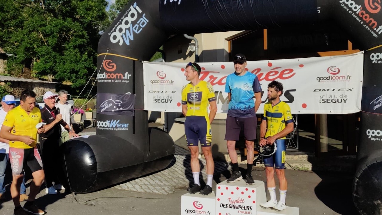 Vincent Leclerc 2e et Serge Mayet 3e
