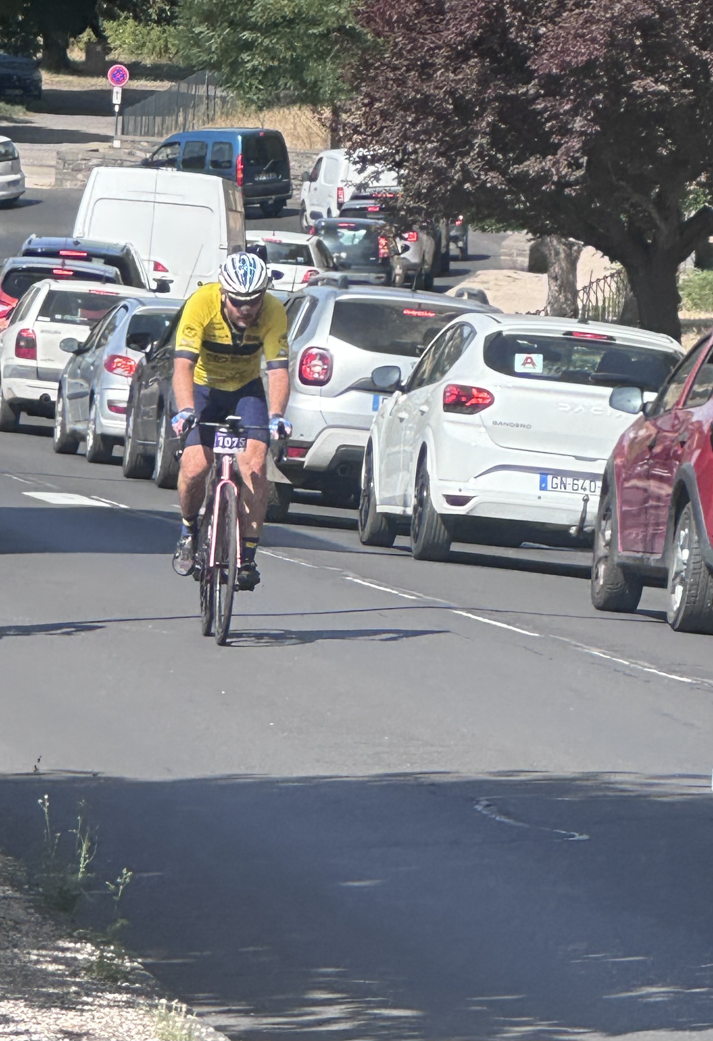 Arnaud Thil dans la montée finale