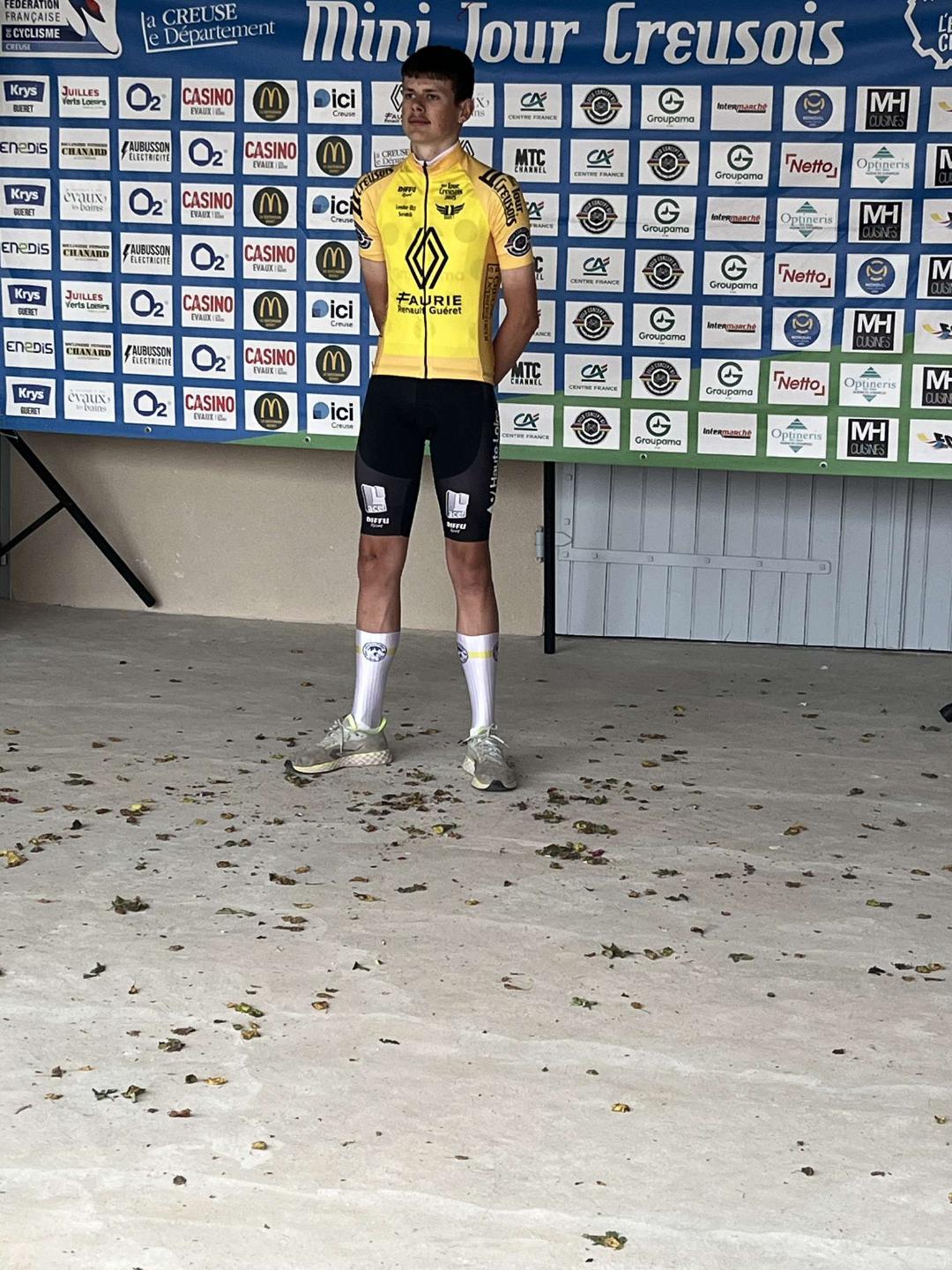 Jules maillot jaune !
