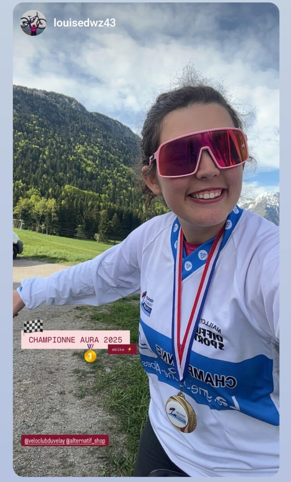 Louise championne !