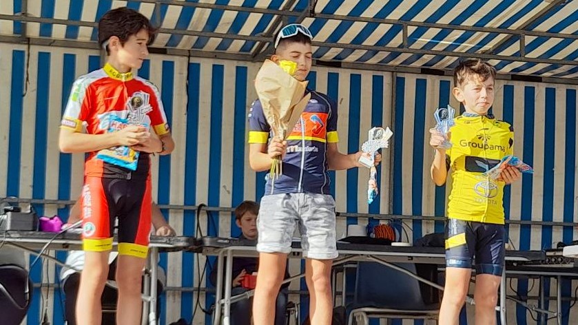 Lysandre Schatz troisième en U13