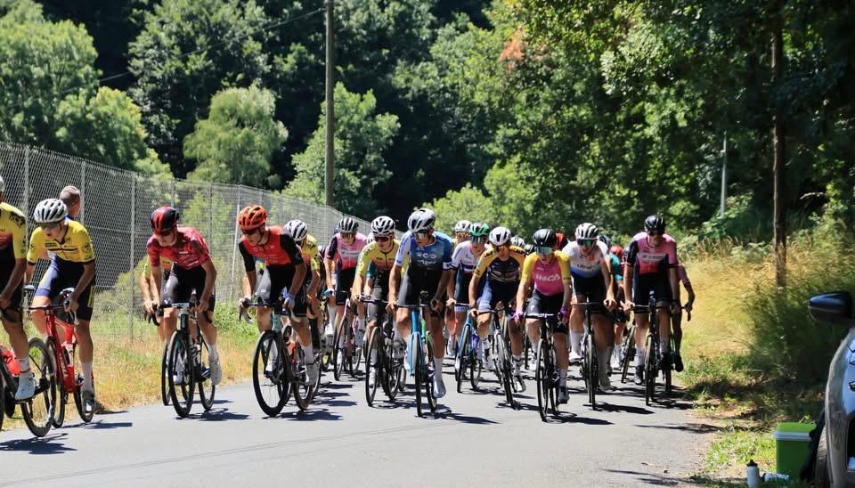 Léo dans le peloton U19