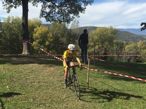 Antoine en pleine remontée.