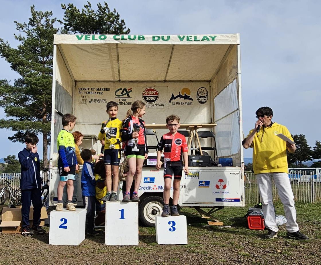 Podium Adrien U9