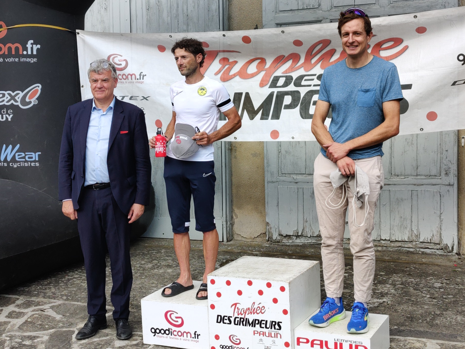 Podium Serge et Vincent