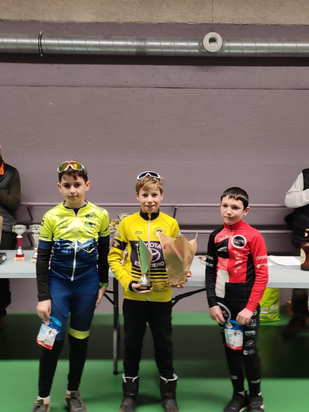 Podium U13 Alban