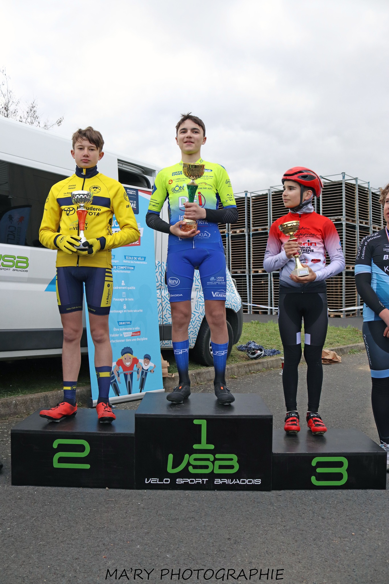 Podium U15 Cohade