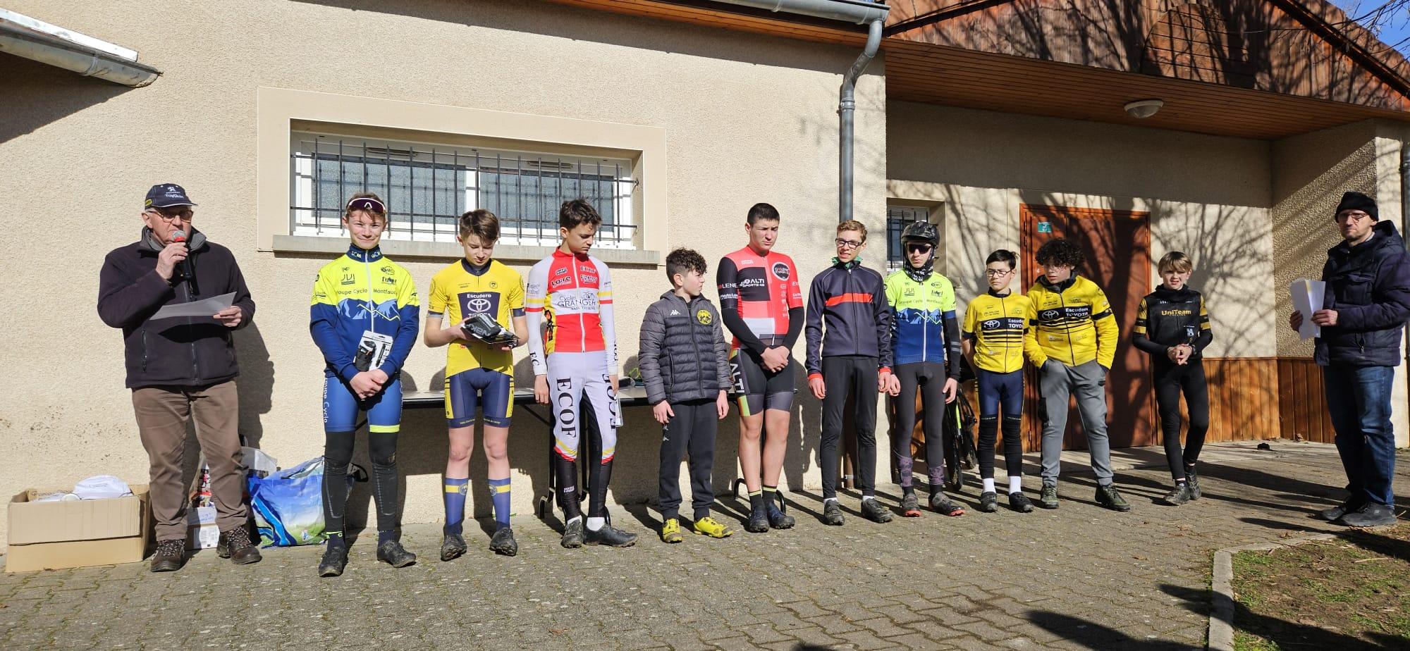 Podium U15