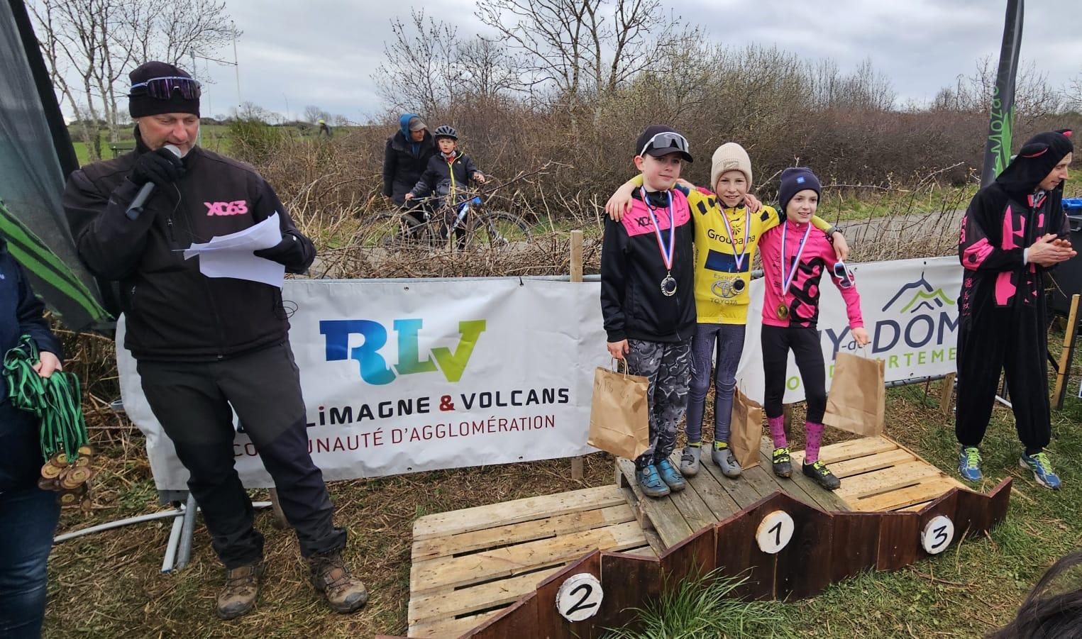 Podium U13 Alban