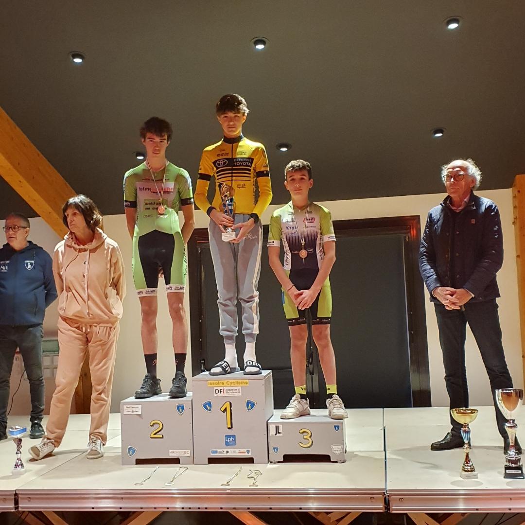 Podium U17 Perrier