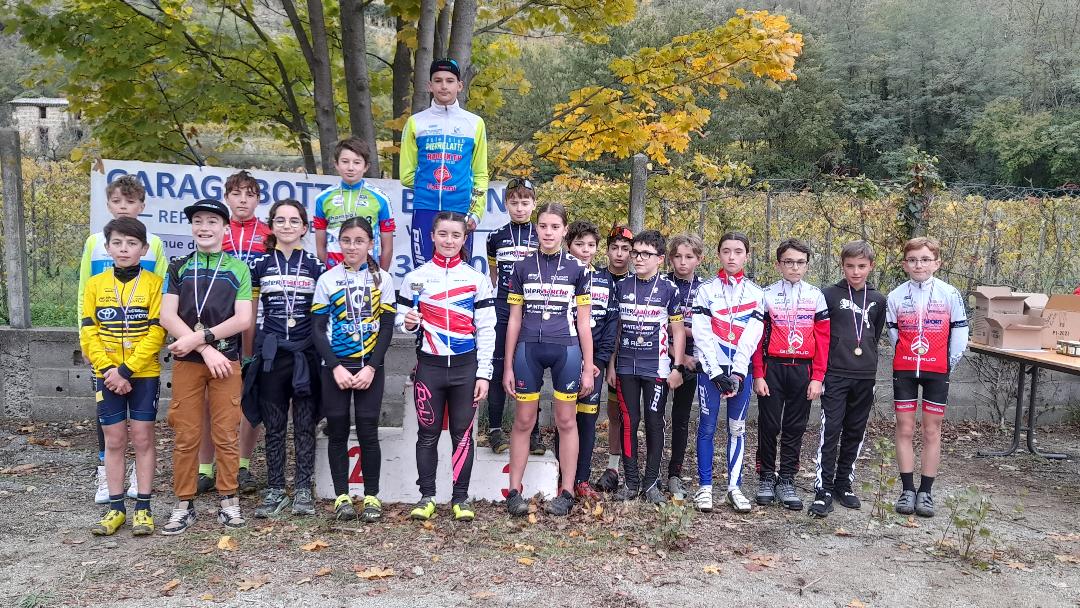 Podium des U15 Sarras