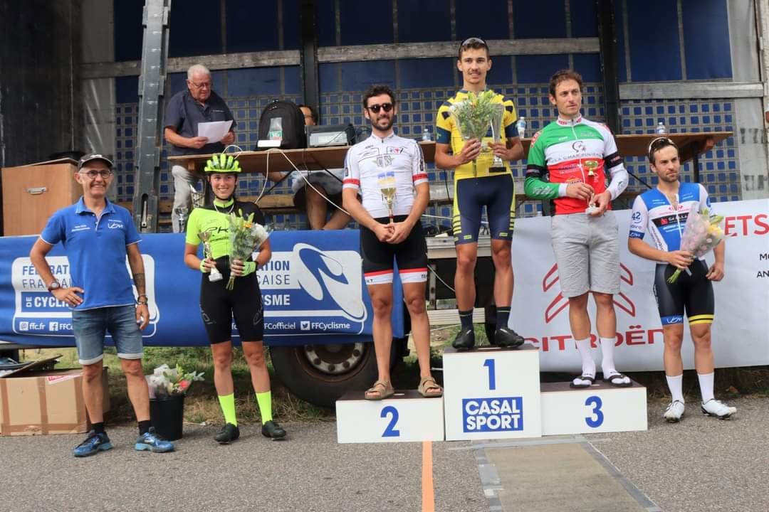 Cyclisme : Une victoire et un podium pour le  Vélo Club du Velay
