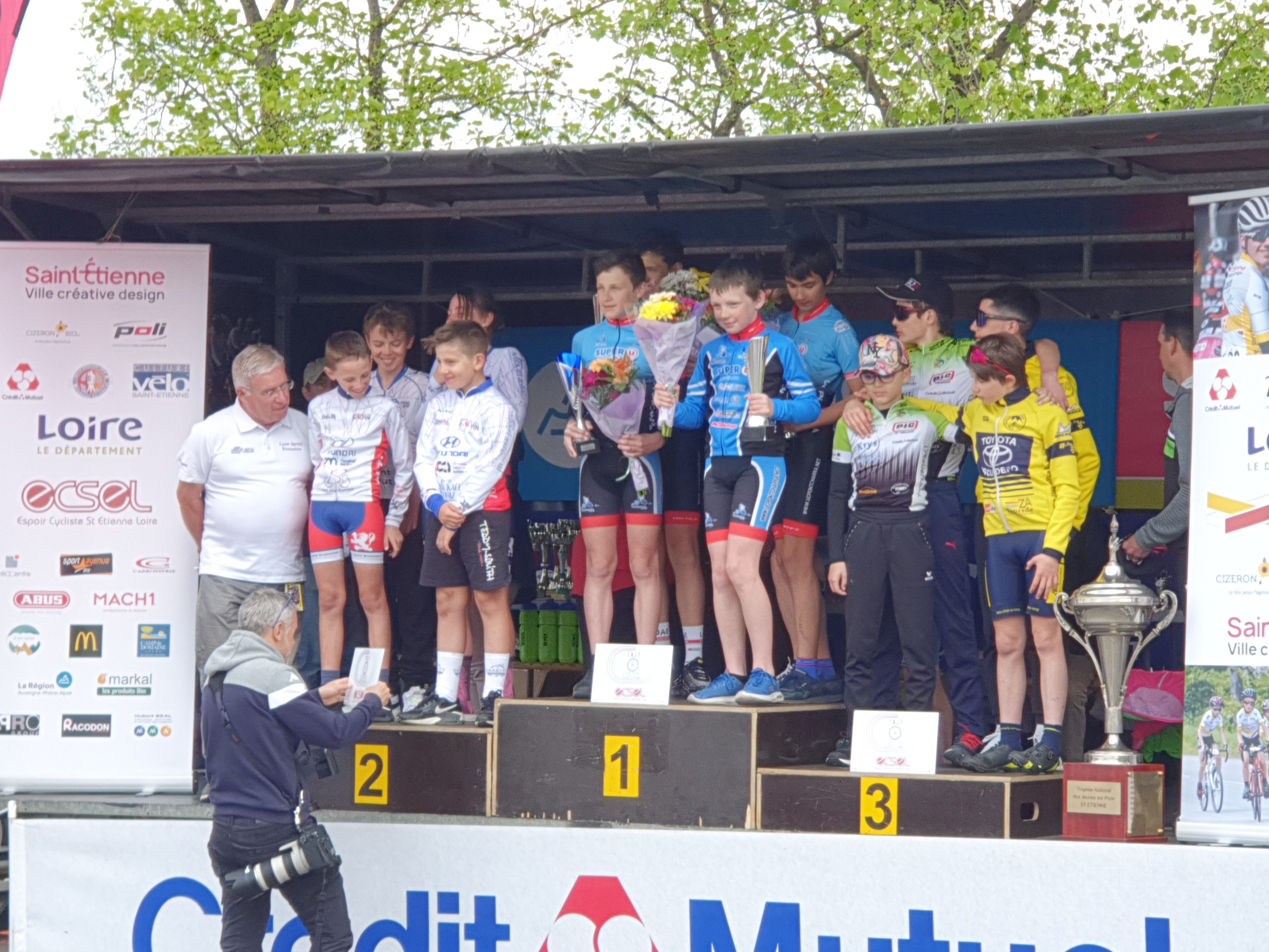 Cyclisme : Un week-end stéphanois riche en émotions pour les jeunes du Vélo Club du Velay