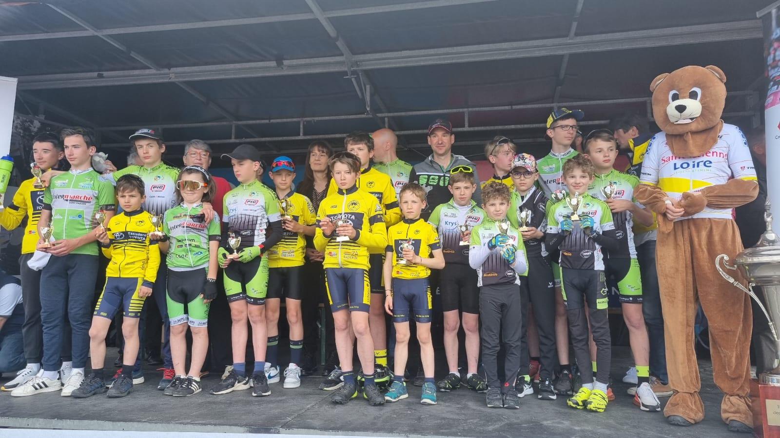 Cyclisme : Un week-end stéphanois riche en émotions pour les jeunes du Vélo Club du Velay