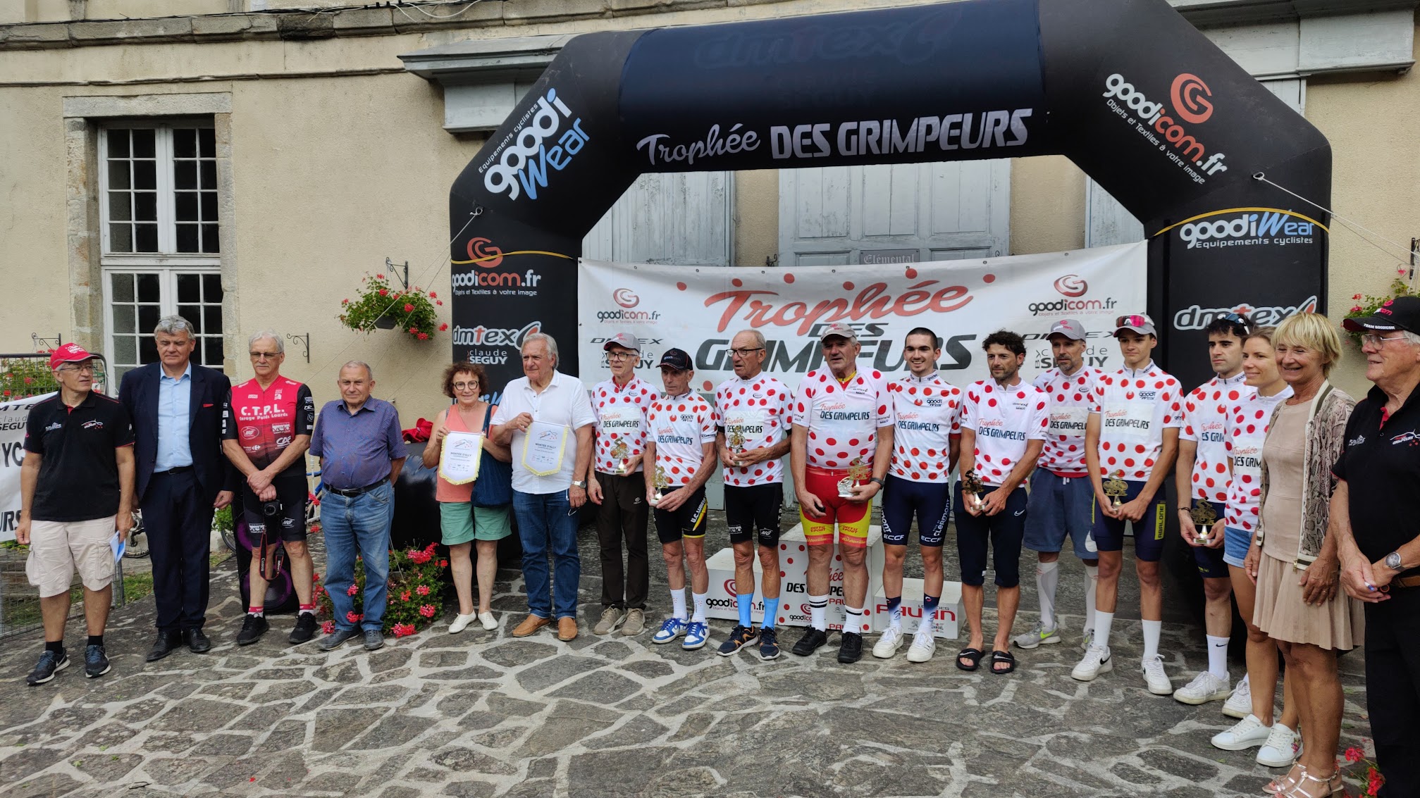 Tous les maillots à pois